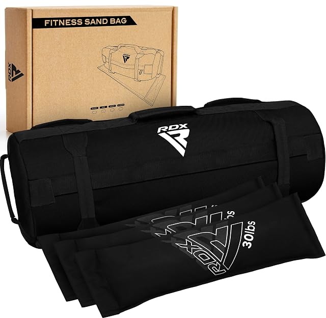RDX ungefüllter Power Bag mit acht planvoll gesetzten Griffen