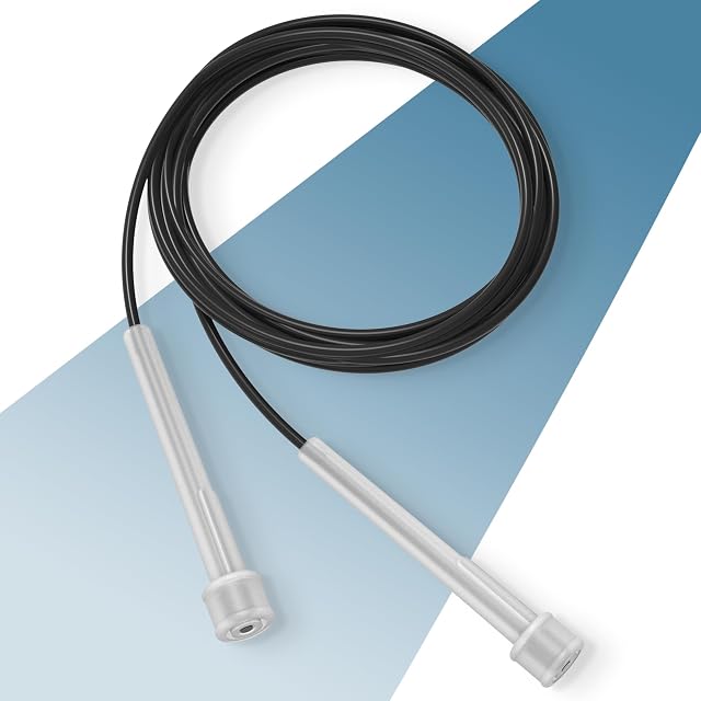 PORTENTUM verstellbares Speed-Springseil mit ergonomischen Griffen