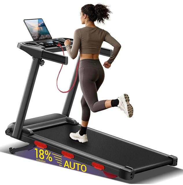 CURSOR FITNESS SF60 klappbares Laufband mit selbsttätiger Verstellung der Steigung